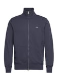 Reg Shield Full Zip Sweat Tops Sweat-shirts & Hoodies Sweat-shirts Blue GANT