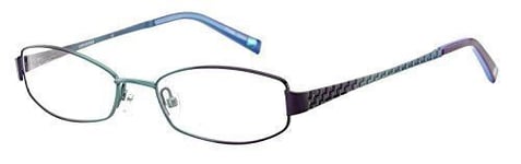 Converse Bedlam Lightweight Designer EyeGlasses in Purple Blue 51 MM w/Demo Lens