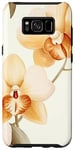 Coque pour Galaxy S8+ Orchidée florale élégante