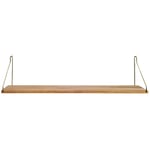 Shelf 80 Hylla, Mässing