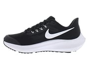 Nike Air Zoom Pegasus 39 Little/Big Kids' Road Running Shoes, Black/White-White, 33 EU