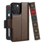 iPhone 14 Pro Twelve South BookBook Plånboksfodral - MagSafe-kompatibel - Brun