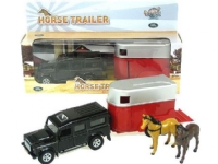 Hipo Land Rover med hästsläp i låda (521712)