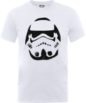 Star Wars Paint Spray Stormtrooper T-Shirt - White - M