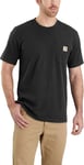 Carhartt Men's Workwear Pocket S/S T-Shirt Black M, Black