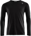 Aclima Lightwool Sportshirt M'sjet black XL