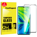 WenTian 2 Pack - Xiaomi Mi Note 10 Lite Tempered Glass, CaseExpert® Tempered Glass Crystal Clear Screen Protector Guard & Polishing Cloth For Xiaomi Mi Note 10 Lite