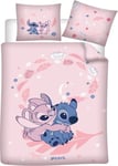 Disney Lilo &amp; Stitch BFF Påslakan - Enkel - 140 x 200 cm - Katoen Flanell