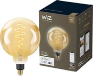 WiZ Giant Filament Smart LED-belysning - Varmt till kallt vitt ljus - E27 - 25W - Guld - Wi-Fi