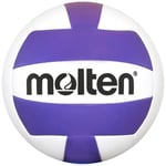 Molten Ballon de Volleyball Camp (Violet/Blanc, Officiel)