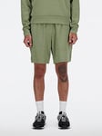 New Balance Mens Training Training Tech Knit Shorts 7 Inch - Green, Green, Size S, Men