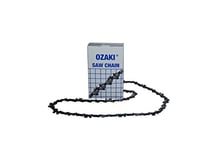 OZAKI - Chaîne Tronçonneuse 3/8" LP - Jauge 1,3 mm (0,50") - Profil de Gouge Semi-Carré - 40 Entraîneurs - 25 cm
