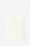 Vero Moda - Topp Vmevelyn SL Halterneck Crochet Top - Vit