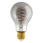 EGLO - E27 A60 Spiral Smoke Smart Bulb - Zigbee & Bluetooth