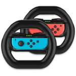 Volant De Course Compatible Avec Les Manettes Nintendo Switch Joy-Con, Fixation De Manette Avec Boutons Arrière Ergonomiques [J2751]