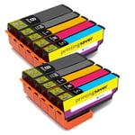 10 Ink Cartridge For Epson Expression Xp630 Xp7100 Xp625 Xp820 Xp710 Xp900