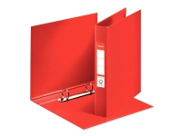 Esselte - Ringpärm - ryggbredd: 40 mm - för A5 - kapacitet: 190 ark - röd