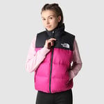 The North Face Women's 1996 Retro Nuptse Down Gilet GARDENIA WHITE/TNF BLACK (3XEP Q4C)