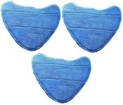 3 x Vax S86-SF-A Steam Fresh Microfibre Cleaning Pads For Steam Cleaner Mops