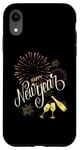 iPhone XR New Year's Eve Fireworks Happy New Year 2024 Case