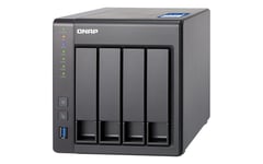 QNAP TS-431X-8G 40TB 4 Bay NAS Solution | Installed with 4 x 10TB Western Digital Red Drives (GDPR Compliant)