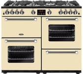 BELLING Kensington X100G Gas Range Cooker - Cream, Cream