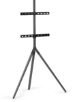One For All TV Stand Design-Line Tripod Black 32-65" Turn 360Deg 30Kg