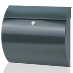 BURG-WÄCHTER postkasse Toscana 856 ANT stål antracitgrå