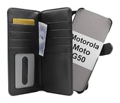Skimblocker XL Magnet Fodral Motorola Moto G50 (Svart)
