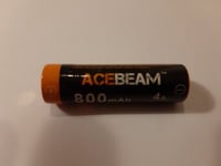 Batteri Acebeam 14500 800mAh med usb