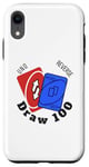 iPhone XR Funny UNO Reverse Draw 100 Lover Cards Family Game Nights Case