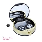 Mini Contact Lens Holder Eye Care Lenses Case Set Cute Lovel Blue