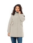 Jack Wolfskin Women's Talforst Parka W, Dusty Grey, XS