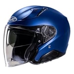 HJC, Casque Moto Jet RPHA31 UNI Semi Mat Bleu Métal, XS