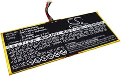 Batteri til GB-S02-308594-0100 for Barnes and Noble, 3.7V, 6000 mAh