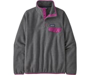 Patagonia Synchilla Snap-T Lightweight Pullover Women Grey/Nlam