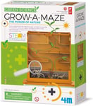 4M Green Science Grow-A-Maze, Watch the Plants Grown their Way Through a Maze, Science Kit for Boys and Girls Ages 5+