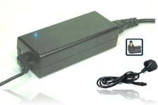 Alimentation - Adaptateur/Chargeur Secteur AC, avec Câble d'alimentation Français, pour PC Ordinateurs Portables/Notebook Ref: COMPAQ PRESARIO CQ60 219TU CQ60 219TX