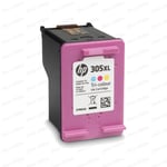 Original HP 305XL Colour Ink Cartridge For HP DeskJet 2722 Printer 3YM63AE