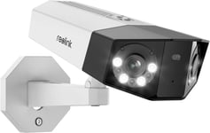 Reolink 4K Dual-Lens Home Security Camera with 180° Viewing Angle, Outdoor Poe I