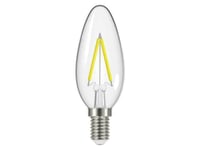 Energizer LED SES (E14) Candle Filament Non-Dimmable Bulb Warm White 470 lm 4W E