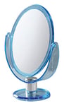 Gedy - MIROIR OVAL GROSSISSANT BLEU - Gedy - G-CO201805100