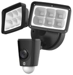 Yale Floodlight Security Camera - Black