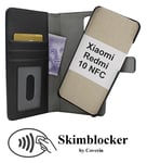 Skimblocker Magnet Fodral Xiaomi Redmi 10 NFC (Svart)