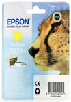 Epson Original T0714 (T0715) Yellow Ink Cartridge For epson SX DX Printers 714