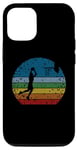 Coque pour iPhone 13 Vintage Basketball Dunk Retro Sunset Colorful Dunking Bball