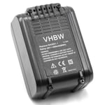 vhbw Batterie compatible avec Worx WG160.4, WG160E, WG160E.5, WG163, WG163E, WG163E.1 outil électrique (4000mAh Li-ion 20 V)