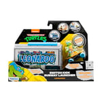 Teenage Mutant Ninja Turtles | Leonardo Switch Kick Subway Launcher | TMNT Action Figure Classic Edition, Ages 3+ Gifts & Toys