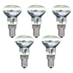 Ersättningslampa för lavalampa E14 R39 30w Skruv i glödlampa Klar reflektor Spot Light Lava Glödlampa [DB] 5pcs