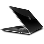 Textured Skin Stickers for Dell XPS 15 (9500) (Black Gloss)